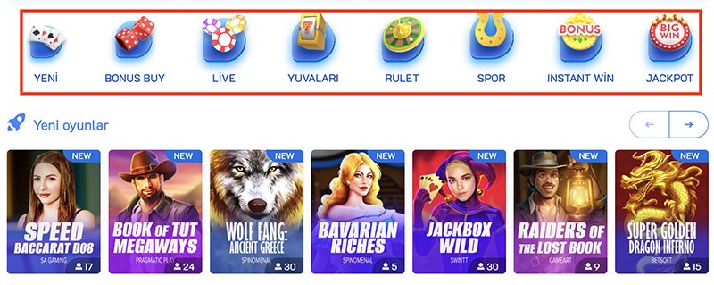 Slot makinesi türleri